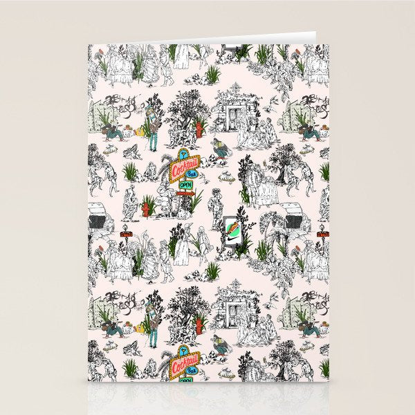 Toile de Jouy Between eras 01 Stationery Card Gallery Image 2