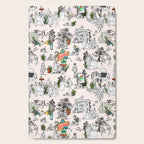 Toile de Jouy Between eras 01 Cutting Board Gallery Image 1