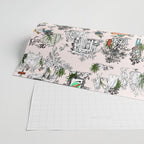 Toile de Jouy Between eras 01 Wrapping Paper Gallery Image 2