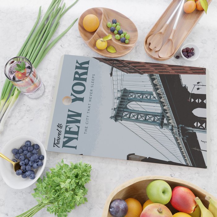 Visit New York Cutting Board Gallery Image 2