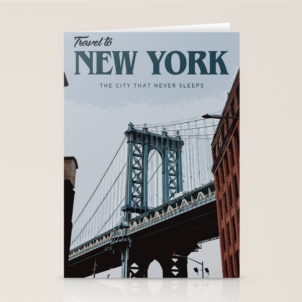 Visit New York Stationery Card Gallery Image 1