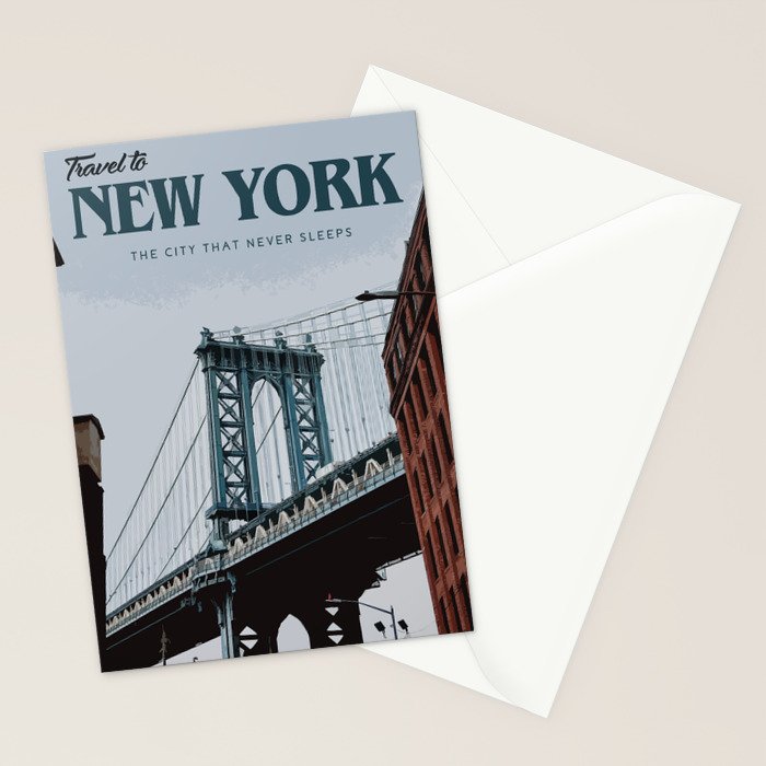 Visit New York Stationery Card Gallery Image 2