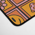 Vintage Granny Square Print Desk Mat Gallery Image 4