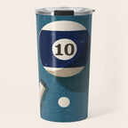 BILLIARDS / Ball 10 Travel Mug Gallery Image 1