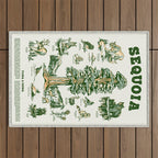 Sequoia National Park California Adventure Travel Art Print Outdoor Rug Gallery Image 1