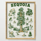 Sequoia National Park California Adventure Travel Art Print Serving Tray Gallery Image 1