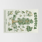 Sequoia National Park California Adventure Travel Art Print Rug Gallery Image 2