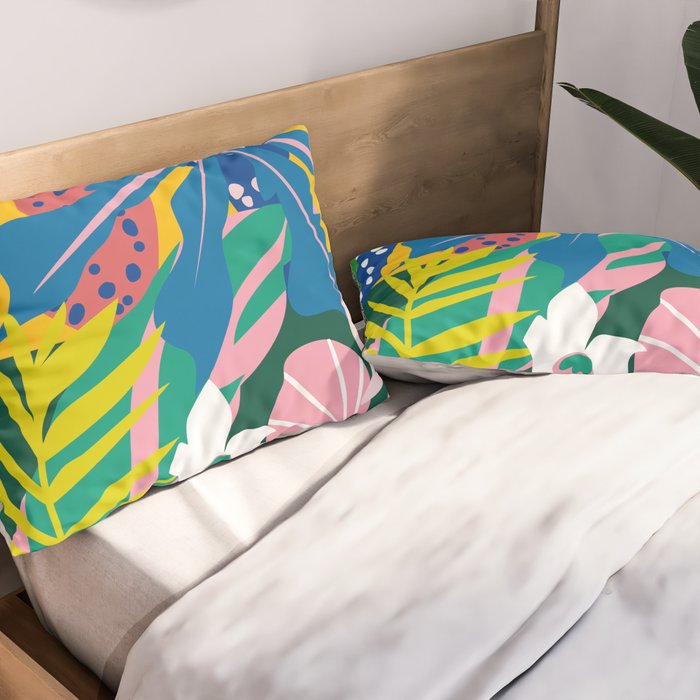 Verde Tropico Pillow Sham Gallery Image 2