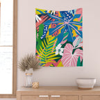 Verde Tropico Wall Tapestry Gallery Image 2