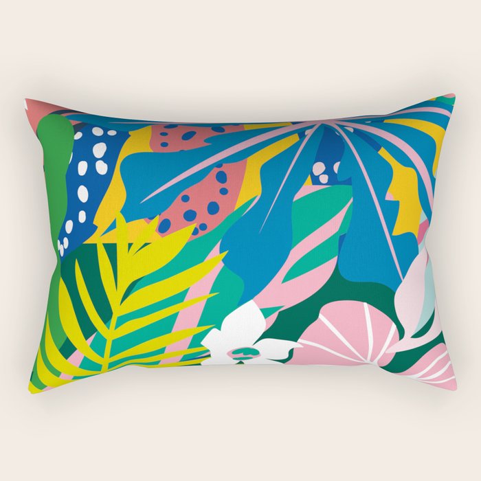 Verde Tropico Rectangular Pillow Gallery Image 2