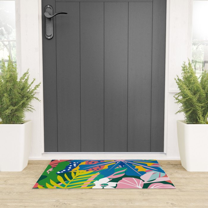 Verde Tropico Welcome Mat Gallery Image 3