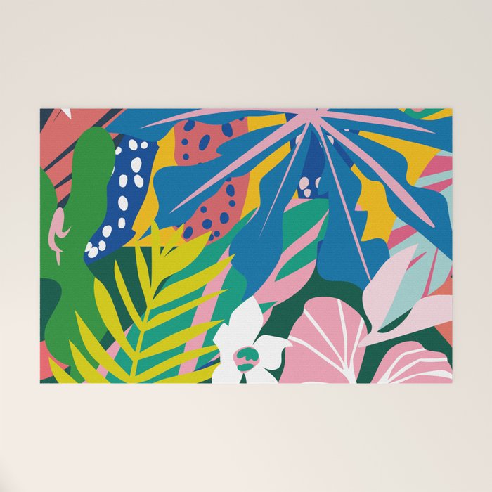 Verde Tropico Welcome Mat Gallery Image 1
