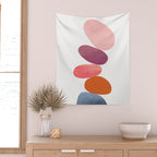 Balancing Stones 23 Wall Tapestry Gallery Image 2