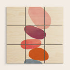 Balancing Stones 23 Wood Wall Art Gallery Image 1
