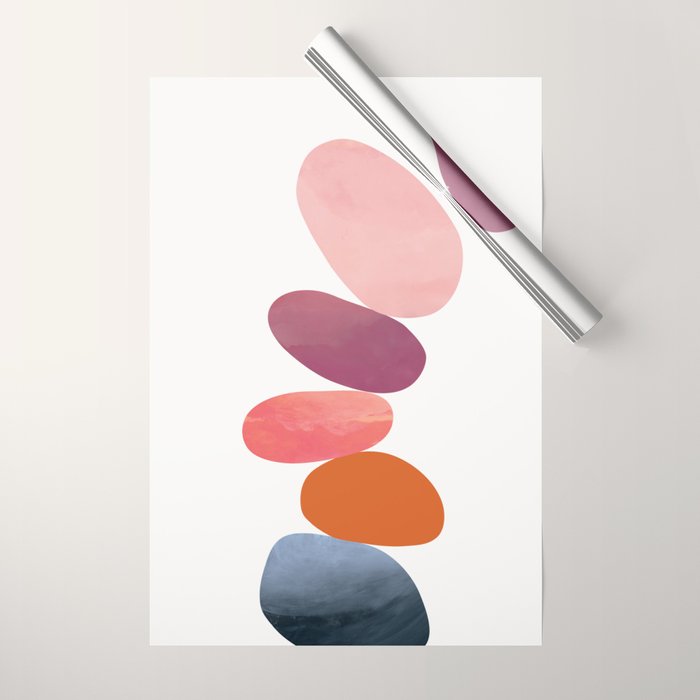 Balancing Stones 23 Wrapping Paper Gallery Image 1