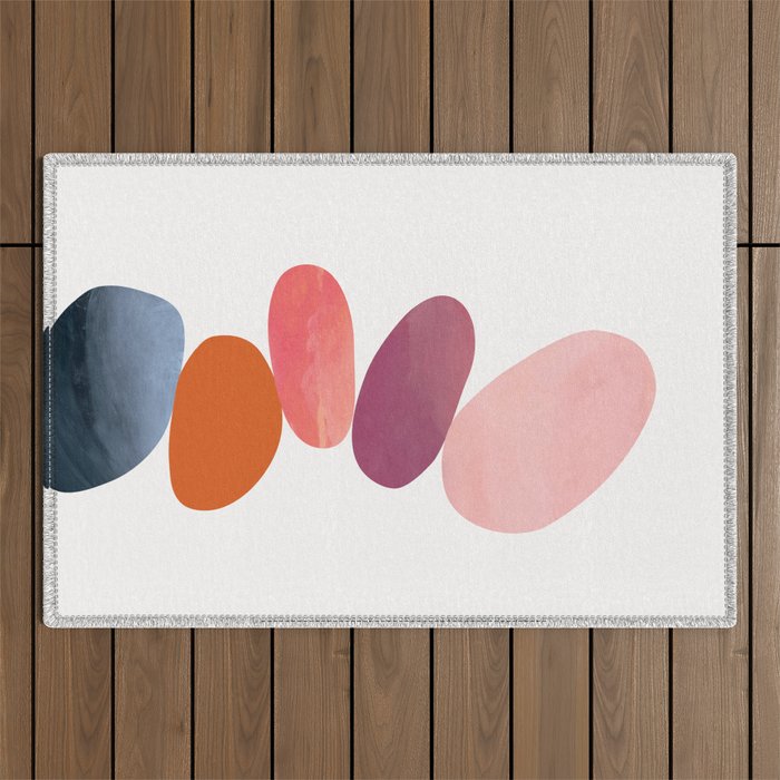 Balancing Stones 23 Outdoor Rug Gallery Image 1