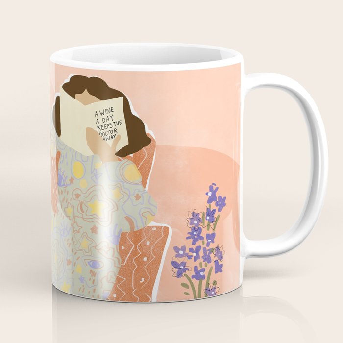A Wine a Day Coffee Mug Gallery Image 1