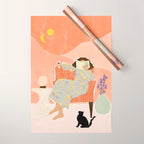 A Wine a Day Wrapping Paper Gallery Image 1