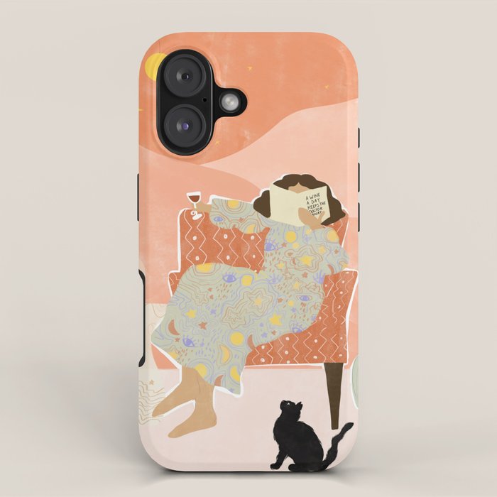 A Wine a Day iPhone Case Gallery Image 1