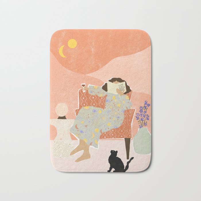 A Wine a Day Bath Mat Gallery Image 1