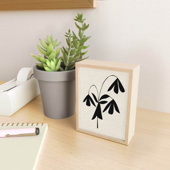 Bell Flower Mini Art Print Gallery Image 2