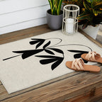 Bell Flower Outdoor Rug Gallery Image 2