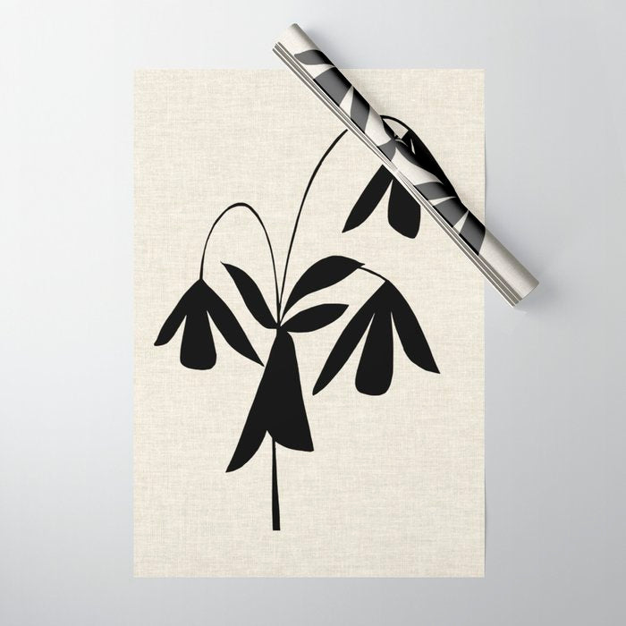 Bell Flower Wrapping Paper Gallery Image 1
