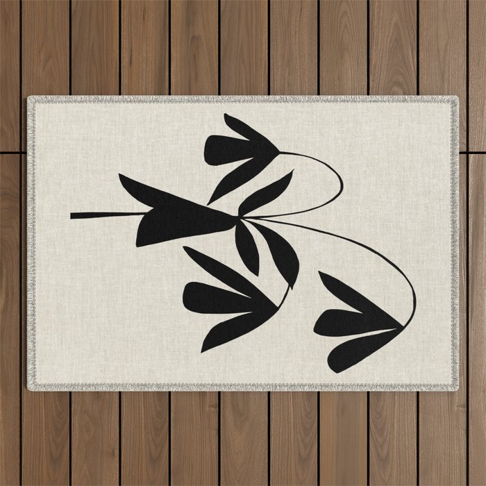 Bell Flower Outdoor Rug Gallery Image 1