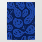 Cool Blue Melted Happiness Poster Gallery Image 4