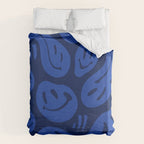 Cool Blue Melted Happiness Duvet Cover Gallery Image 6