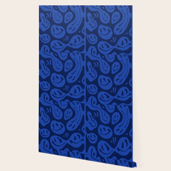 Cool Blue Melted Happiness Wallpaper Gallery Image 2