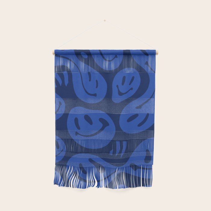 Cool Blue Melted Happiness Wall Hanging Gallery Image 1