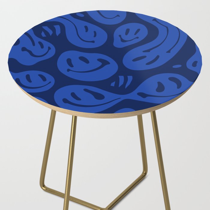 Cool Blue Melted Happiness Side Table Gallery Image 2