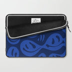Cool Blue Melted Happiness Laptop Sleeve Gallery Image 2