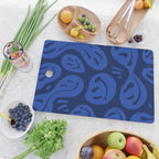 Cool Blue Melted Happiness Cutting Board Gallery Image 2