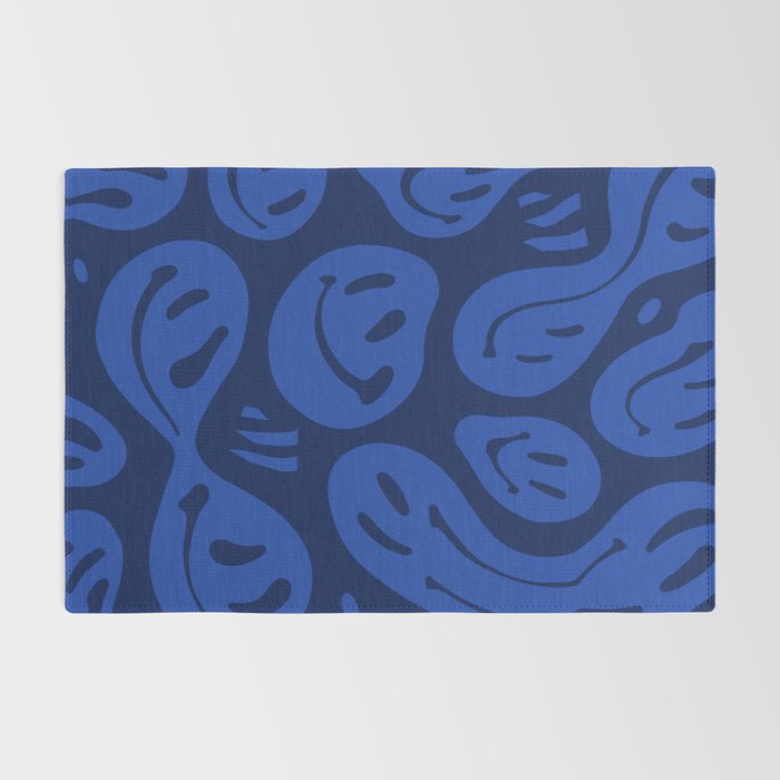 Cool Blue Melted Happiness Rug Gallery Image 2