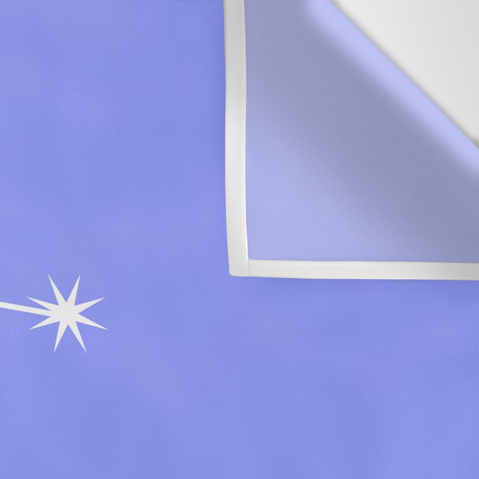 Gemini Zodiac Star Constellation Line Art Pastel Purple Wall Tapestry Gallery Image 3
