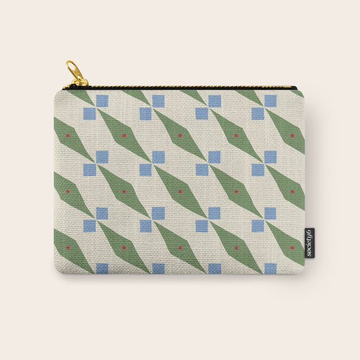 Simple Hand-cut Pattern #4 Carry All Pouch Gallery Image 1