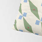 Simple Hand-cut Pattern #4 Pillow Sham Gallery Image 4