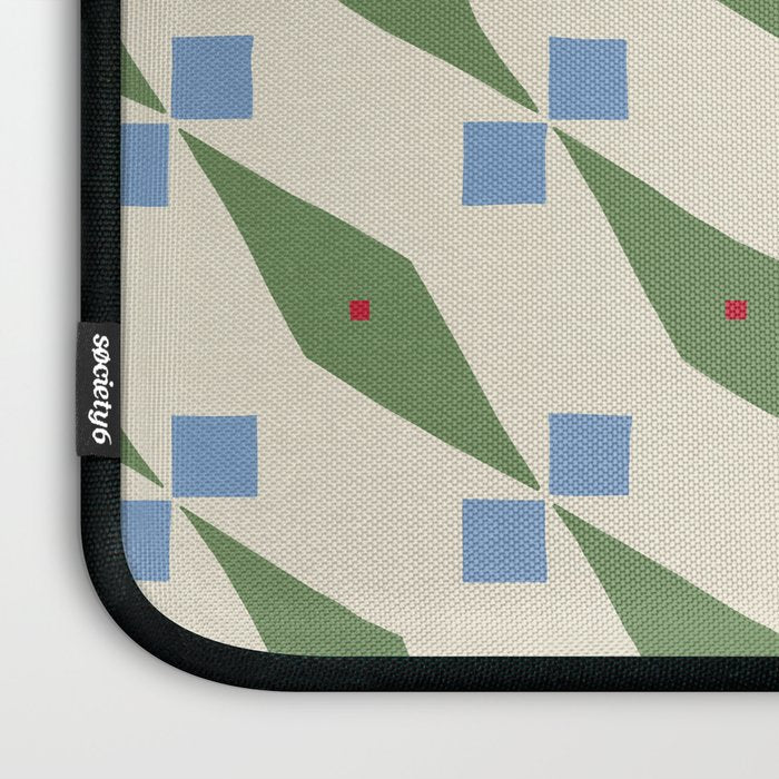 Simple Hand-cut Pattern #4 Laptop Sleeve Gallery Image 3