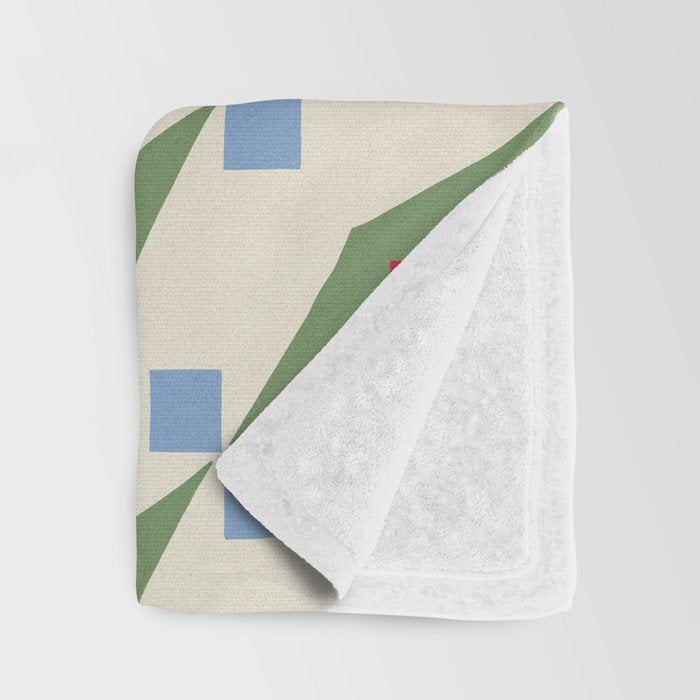 Simple Hand-cut Pattern #4 Throw Blanket Gallery Image 3