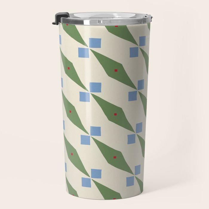 Simple Hand-cut Pattern #4 Travel Mug Gallery Image 3