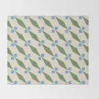 Simple Hand-cut Pattern #4 Throw Blanket Gallery Image 2