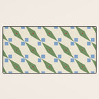 Simple Hand-cut Pattern #4 Desk Mat Gallery Image 3