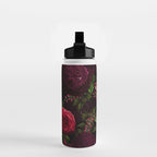 Vintage & Shabby Chic - Vintage & Shabby Chic - Mystical Night Roses Water Bottle Gallery Image 2