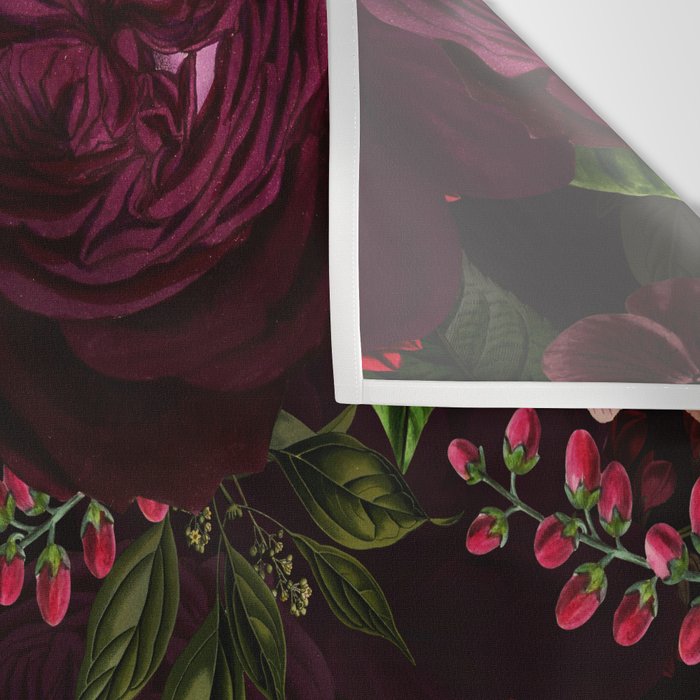 Vintage & Shabby Chic - Vintage & Shabby Chic - Mystical Night Roses Wall Tapestry Gallery Image 3