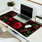 Vintage & Shabby Chic - Vintage & Shabby Chic - Mystical Night Roses Desk Mat Gallery Image 2