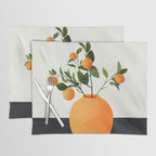  Orange Tree Branch in a Vase 02 Placemat Gallery Image 1