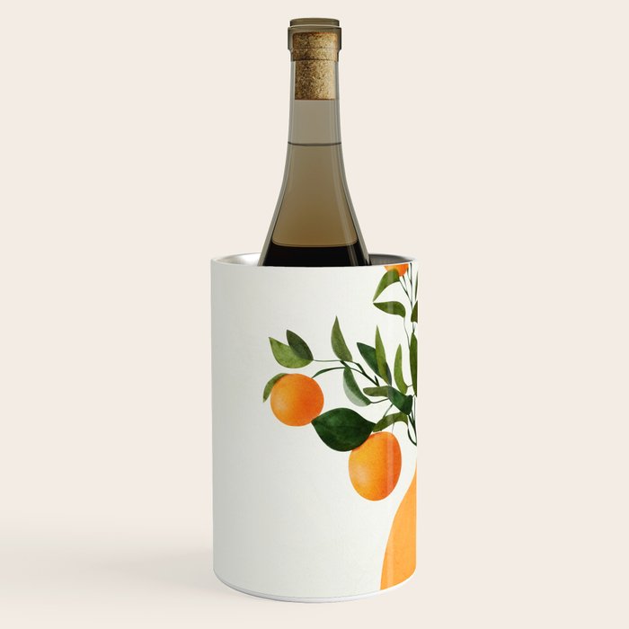  Orange Tree Branch in a Vase 02 Wine Chiller Gallery Image 2