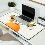  Orange Tree Branch in a Vase 02 Desk Mat Gallery Image 2